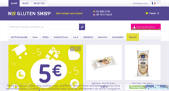 Desktop Screenshot of noglutenshop.com
